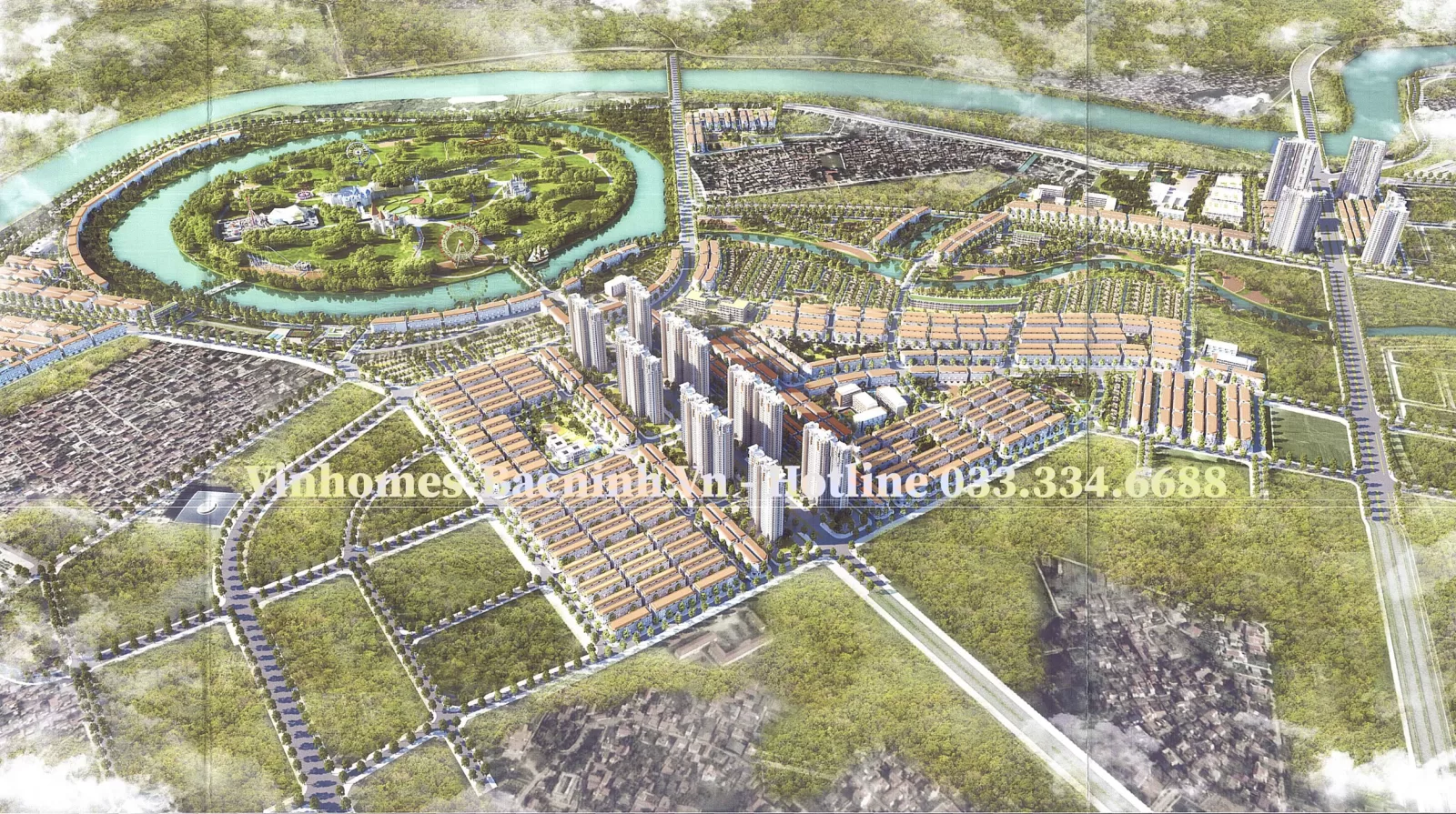 Toàn cảnh dự án MIK Bắc Ninh tại Hòa Long Bắc Ninh