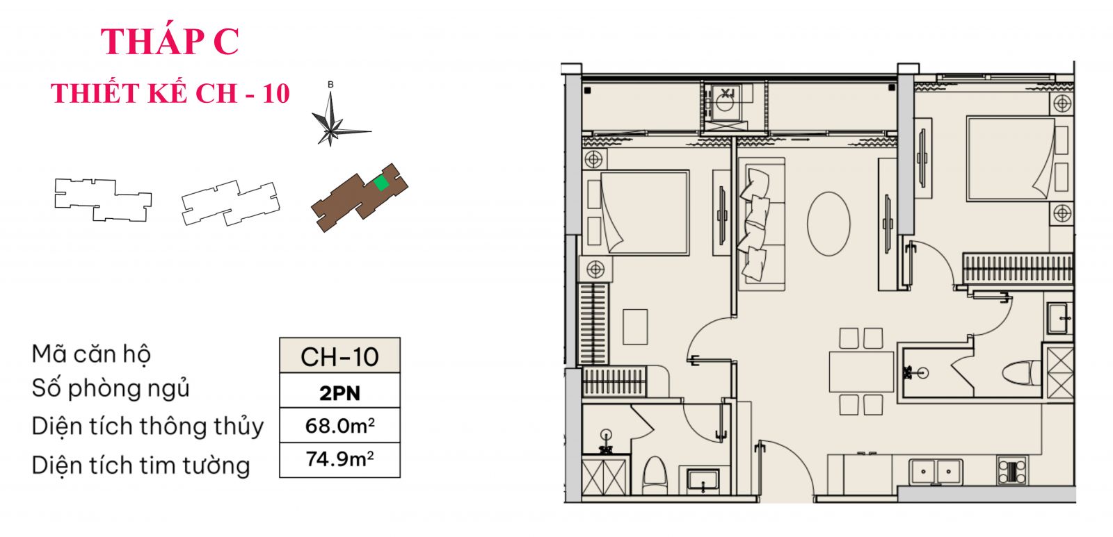 CH-10 | 2PN | 68,0m²