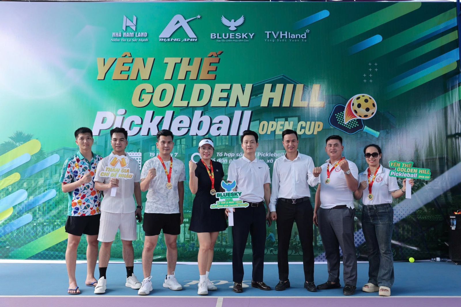 TỔNG KẾT GIẢI ĐẤU PICKLEBALL YÊN THẾ GOLDEN HILL OPEN CUP 2025