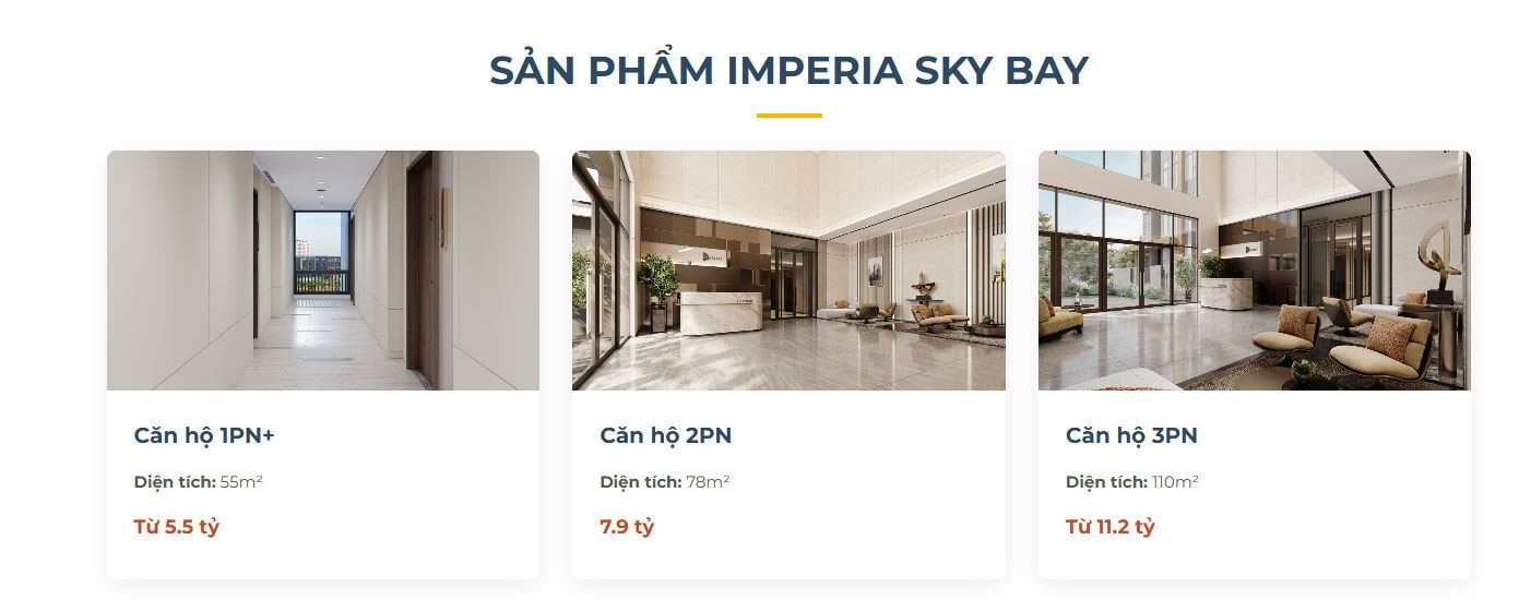 THIẾT KẾ CĂN HỘ IMPERIA SKY BAY BẮC GIANG